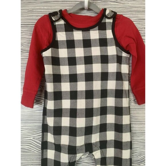 HA Buffalo Check Overall Set 3T NWT - Picture 1 of 9